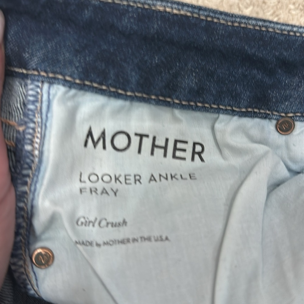 MOTHER Jeans Looker Ankle Fray - Picture 4 of 4